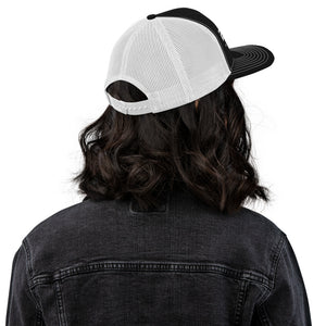 Black/White Trucker Cap