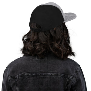 Black/Silver Trucker Cap