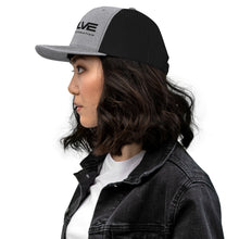 Load image into Gallery viewer, Black/Silver Trucker Cap
