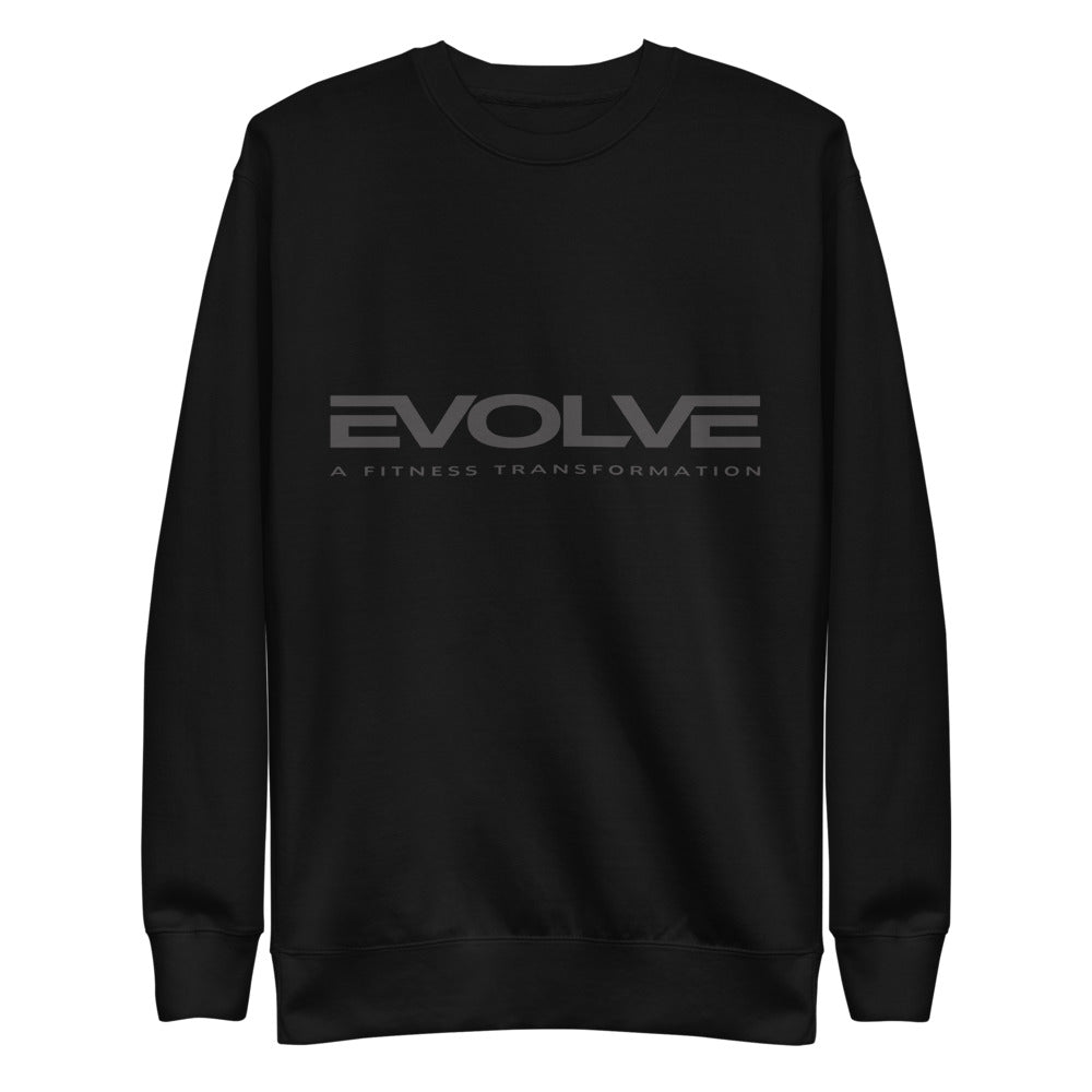 Black/Gray Unisex Fleece Pullover