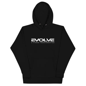 Black/White Unisex Hoodie