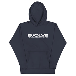 Navy/White Unisex Hoodie